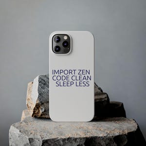 Midnight Python Developer Phone Case - Modern Python Coder Occasion Gift image 20