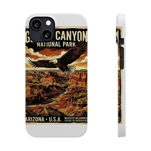 Eagle Canyon telefoonhoesje - Gorpcore Wilderness Mountain Hiking Outdoor Adventure