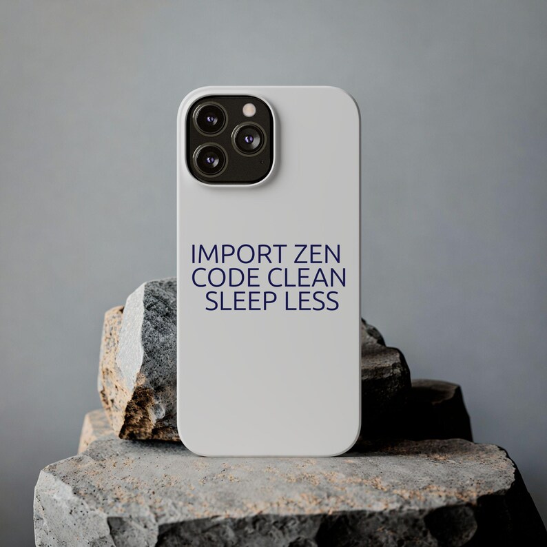 Midnight Python Developer Phone Case - Modern Python Coder Occasion Gift image 15