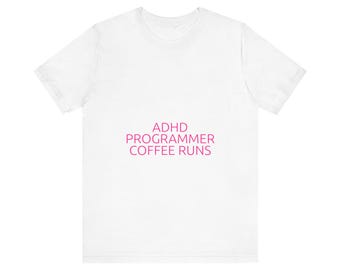 ADHD Programmer Premium T-Shirt - Aesthetic Developer Occasion Gift