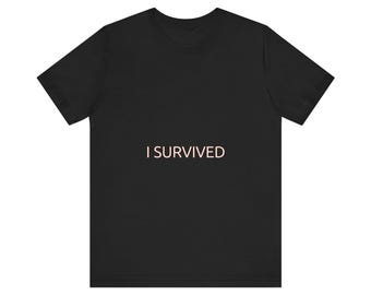 I Survived My Degree Shirt - Distressed Vintage Graduation Tee
