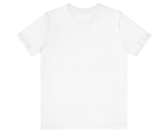 Glacial Vision Minimalist Shirt - Icy Blue Modern Aesthetic Tee