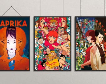 パプリカ映画ポスター キャンバス ウォールアート ホーム