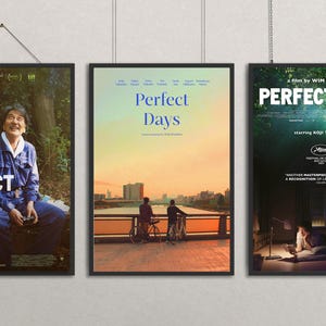Perfect Days (2023) Classic Movie Posters | Canvas Prints | Movie