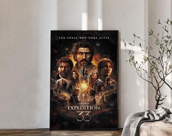 Clair Obscur Expedition 33 Movie Posters | Canvas Prints | Movie Wall Decor | Home Theater Decor | Recommended Movie Lover Gifts