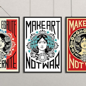 Obey giant art - Etsy 日本