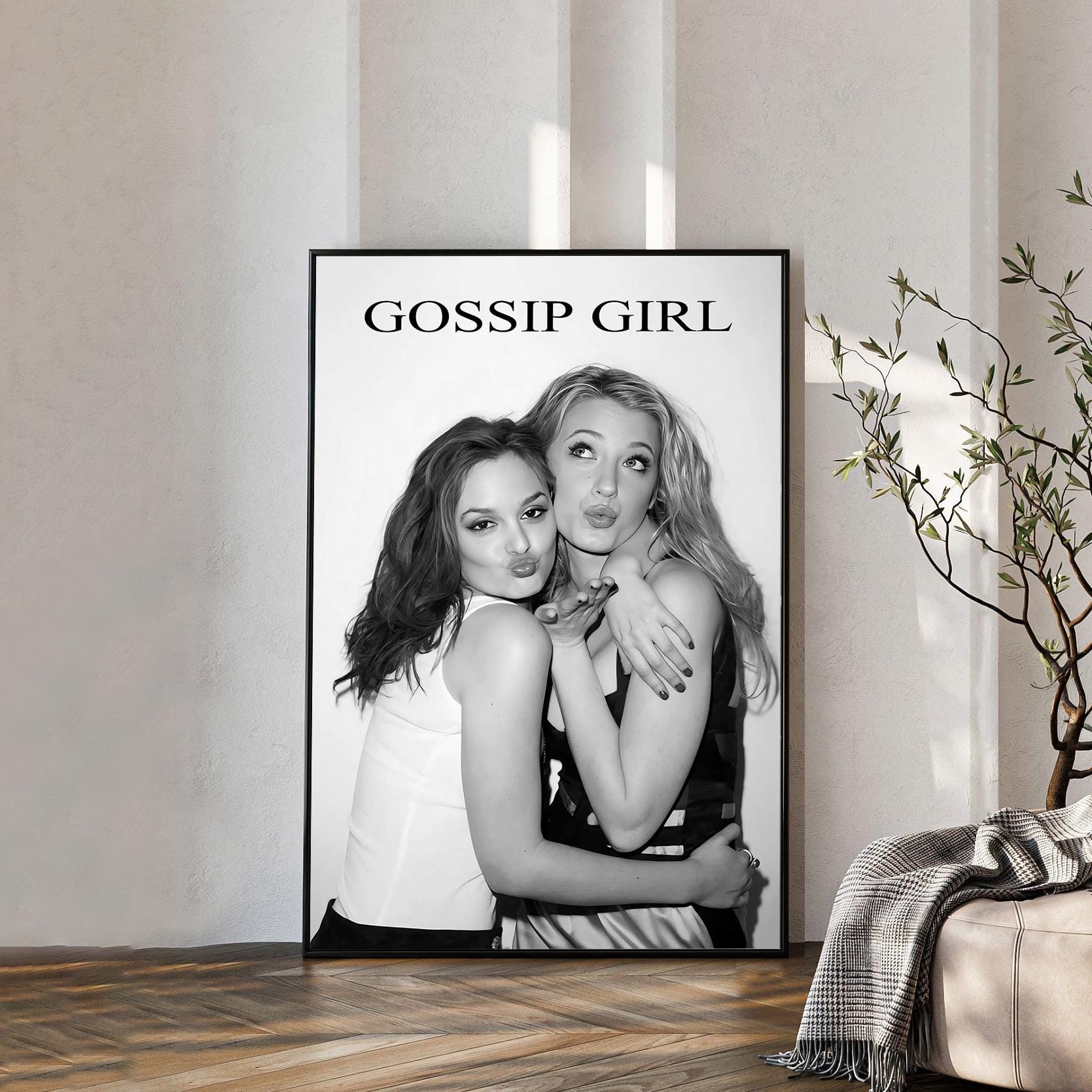 Gossip girl wall art - Etsy 日本
