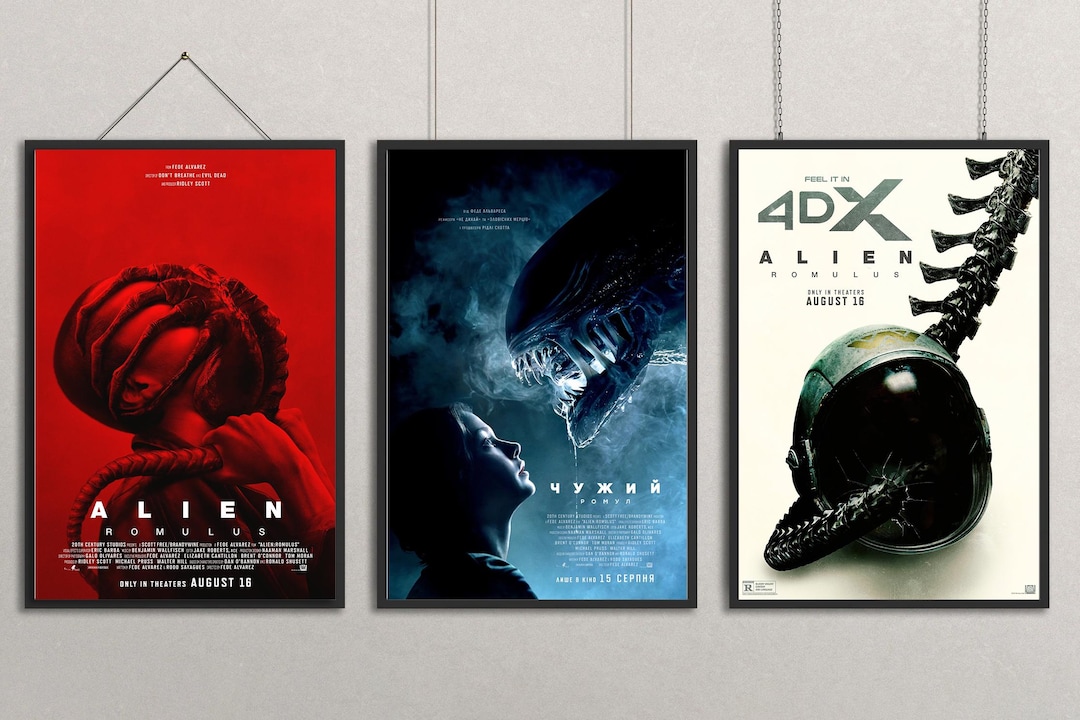 Alien Romulus (2024) Movie Posters | Canvas Prints | Movie Wall Decor ...