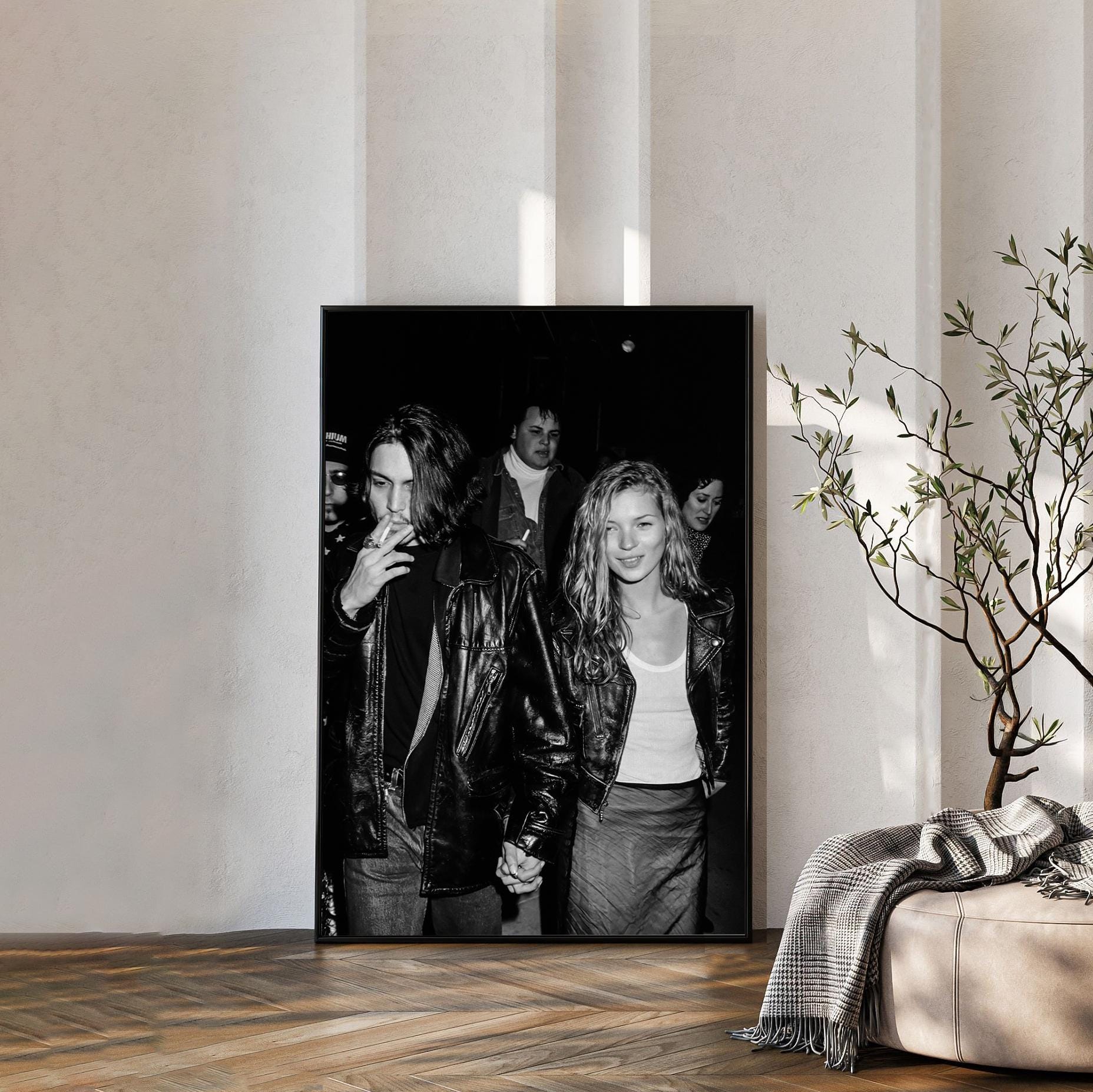 Kate moss johnny depp poster - Etsy 日本