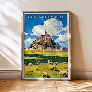 Mont St Michel Art - Etsy