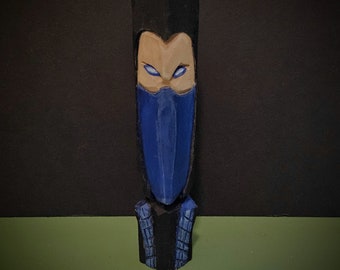 6" Hand Carved Wooden Sub-Zero