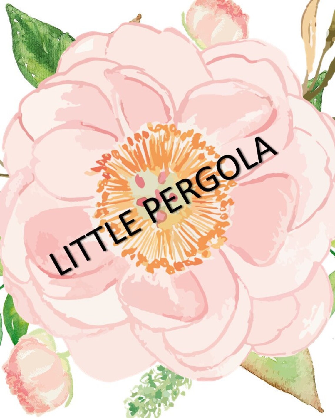 Pink Flower Nursery Decor Flower Nursery Art Floral Nursery Etsy