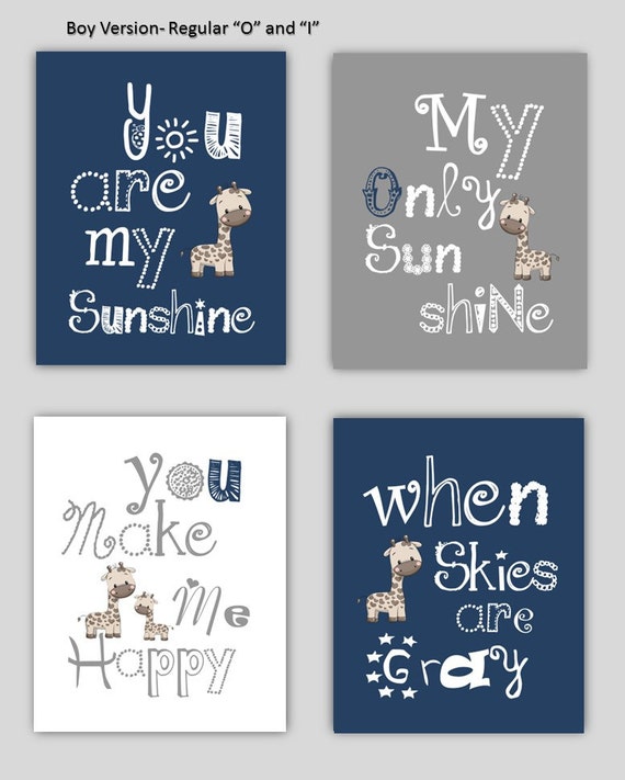 navy blue nursery