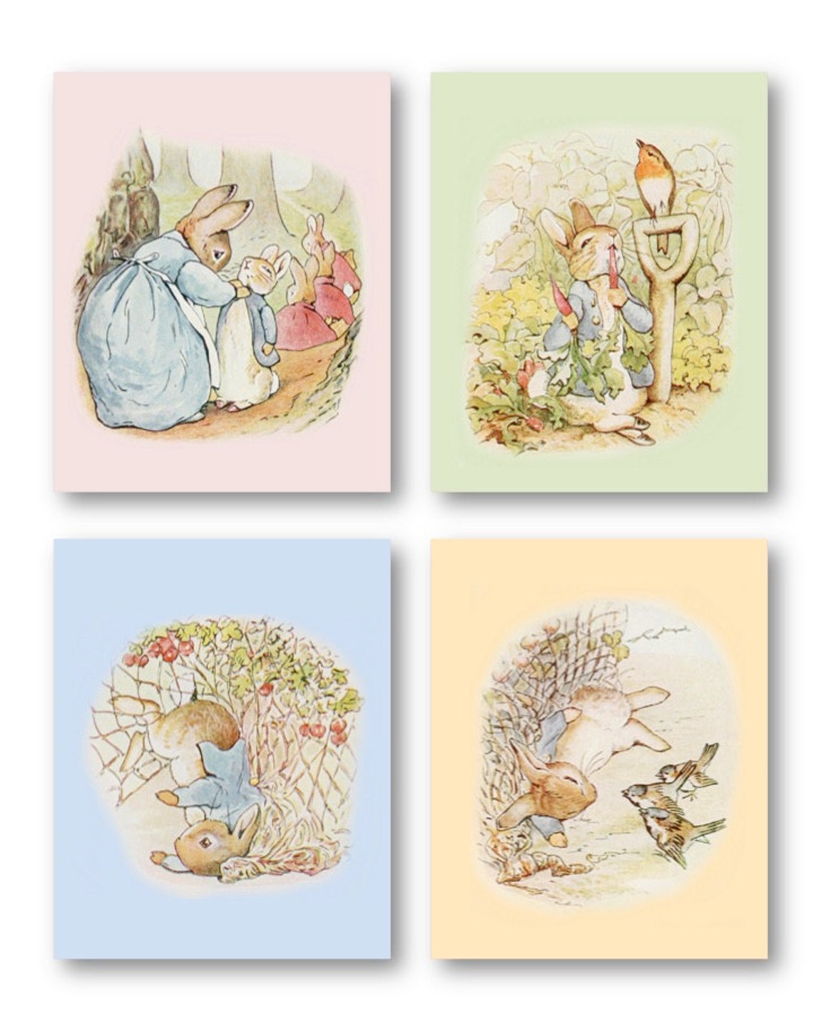 Peter Rabbit Nursery Decor Baby Nursery Art Prints Peter Etsy
