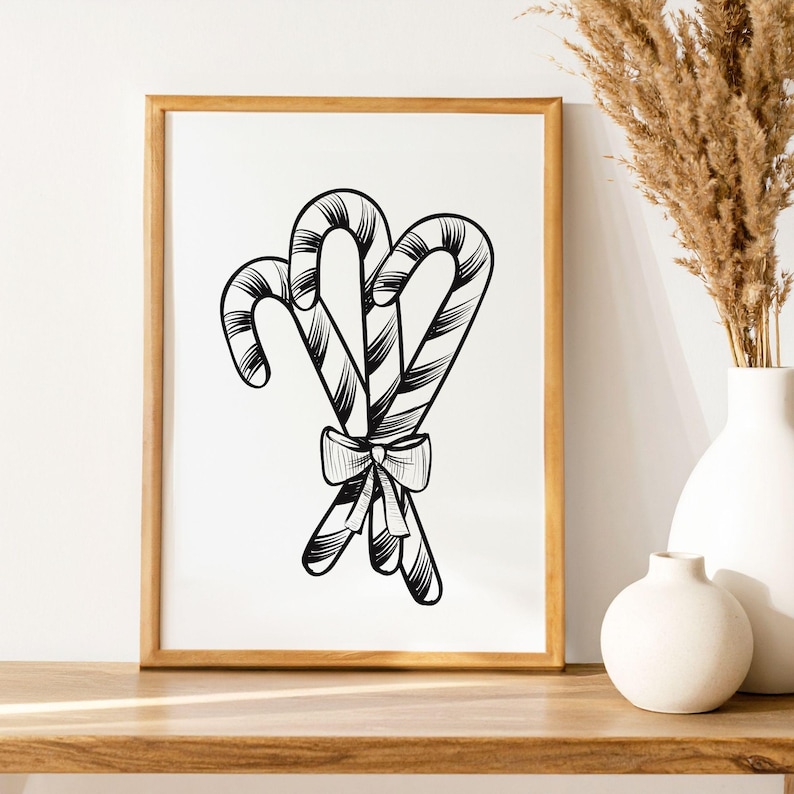 Candy Cane SVG Bundle, Christmas Cricut Files (digital Download) - Etsy