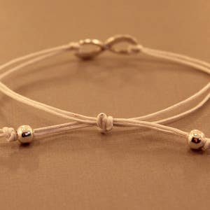 Infinity Friendship Bracelets: Set of 2 Adjustable Infinity Friendship Bracelets, Wish Jewelry, Best Friends, Friendship Bracelets image 4