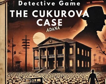 The Çukurova Case: 1950 | Turkish Murder Mystery Detective Game | Digital Download