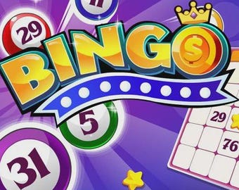 Printable Bingo Game | 100 Unique Cards (Instant Download)