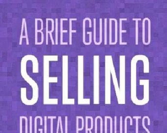 Etsy Shop Guide: Sell Digital Products & Earn Passive Income (Digital Download)