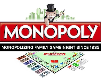 Printable UK Monopoly Board with Cards & Money Set