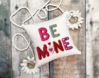 Be Mine Valentine Croquet Sublimation | 300 DPI Transparent Faux Yarn Design