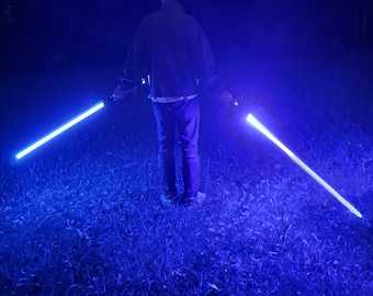Program code & building instructions for a DIY lightsaber with Arduino