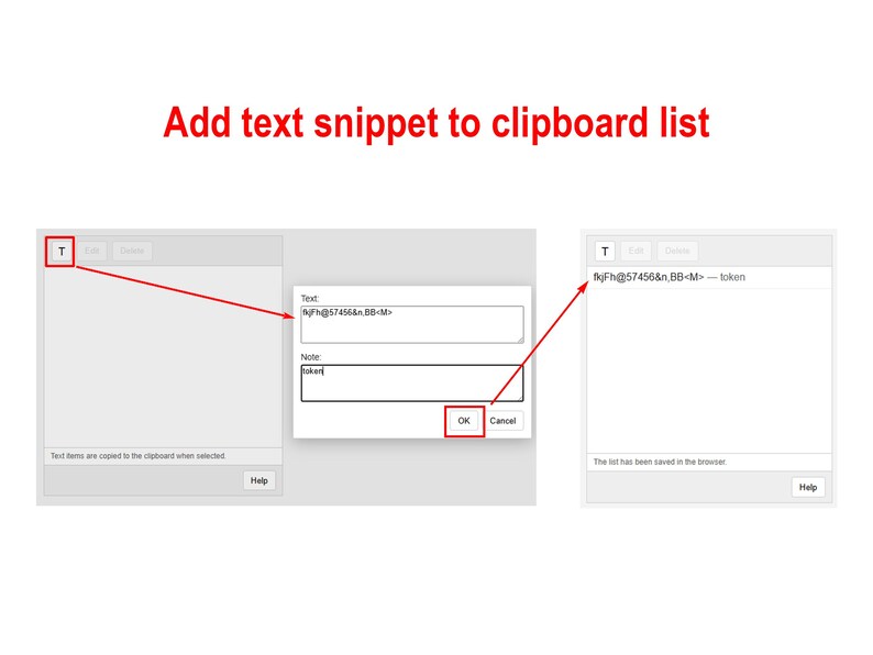 Clipboard Snippet Helper HTML App | Create, Save & Copy Text Snippets | Browser-Based Digital Tool | Chrome Compatible | 24 KB Download image 2