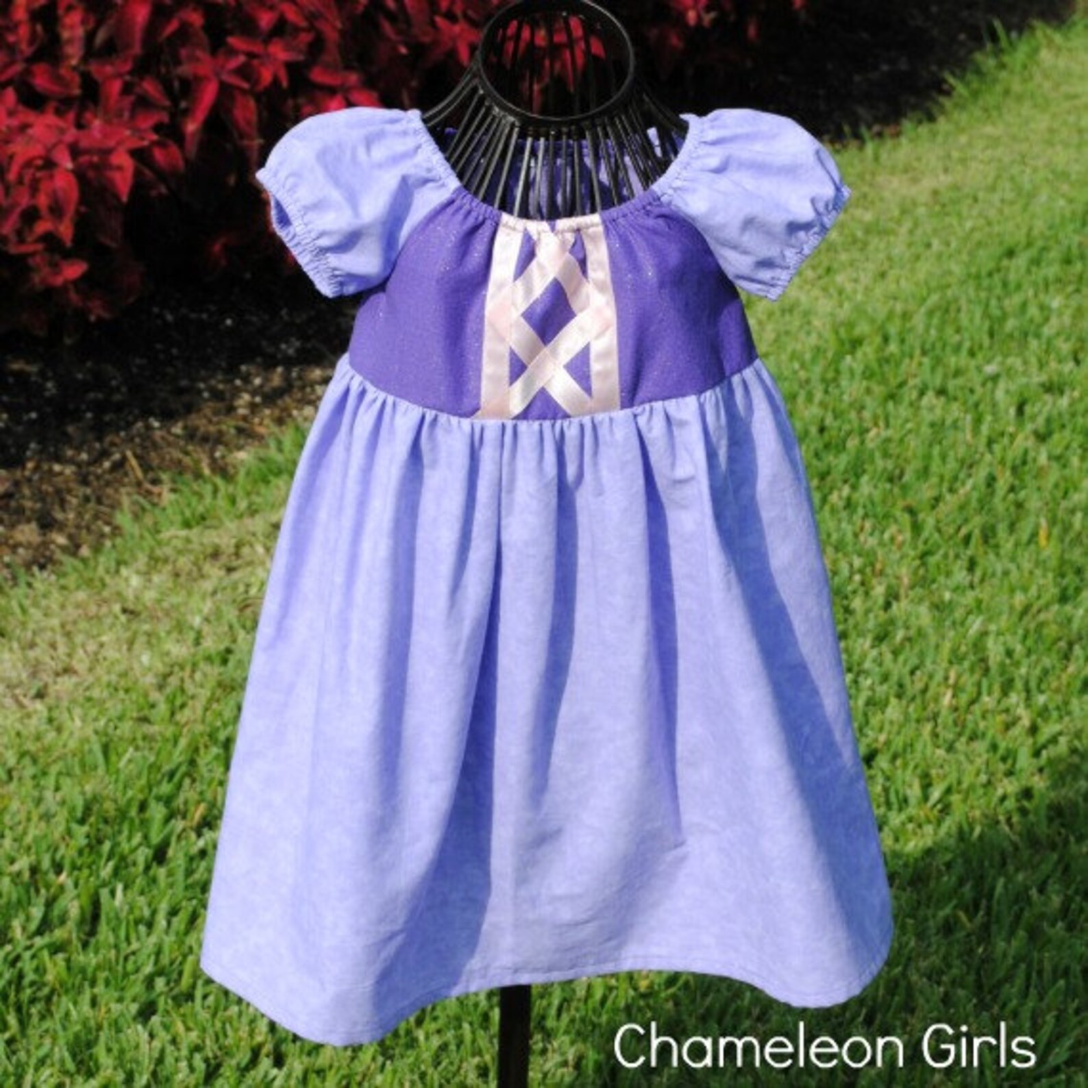 Tangled Princess Dress Rapunzel Dress Disney Inspired Dress Etsy
