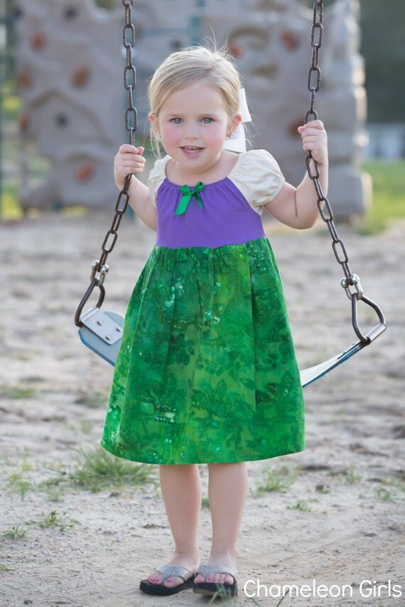 ariel peasant dress
