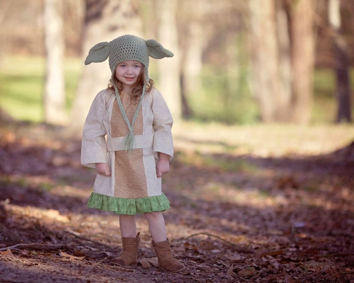 Yoda Dress Star Wars Costume Disney Inspired Dress Star Etsy