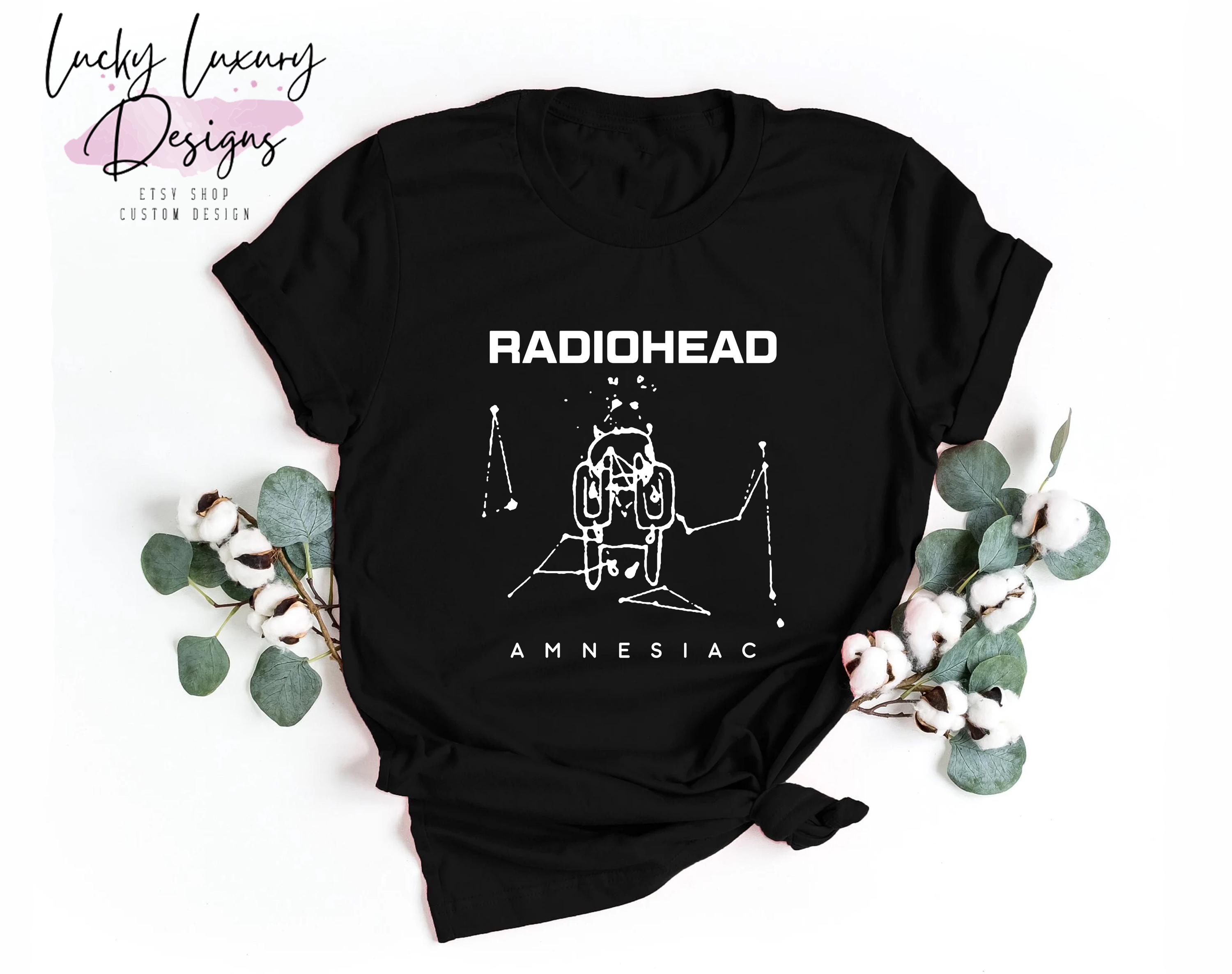 Radiohead T Shirt Amnesiac - Etsy