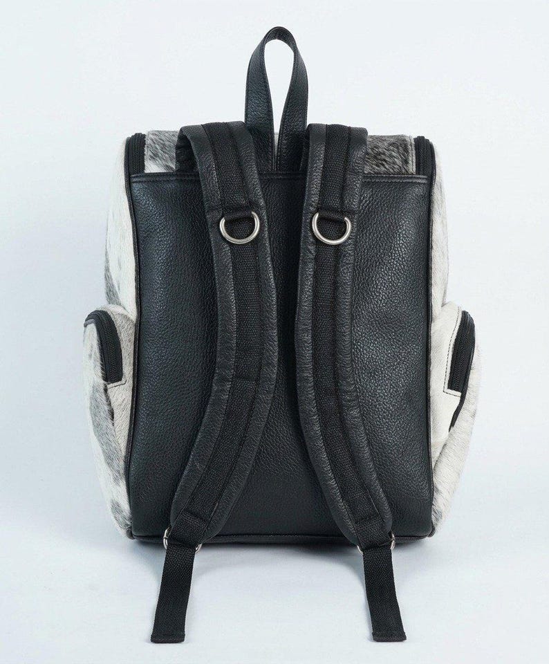 cowprint backpack for women