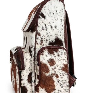 stylish cow backpack