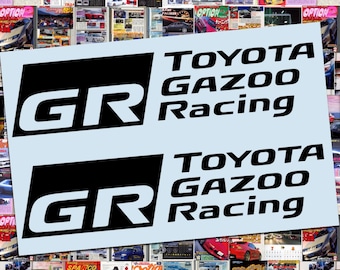 GR Toyota Gazoo Racing Decal Pack: JDM Vinyl Stickers