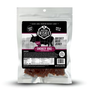 BBQ Beef Brisket Jerky – Mjukt Gourmet Snack USA – Alla hjärtans dag-presenter till män, make, pojkvän – Unik present till matälskare