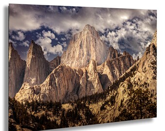 Mount Whitney Photography Print, Sierra Nevada Mountain Art