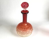 Baccarat Rose Tiente Scroll Dot Decanter