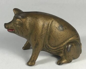 Cast Iron Piggy Bank