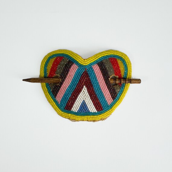 Beaded Stick Barrette