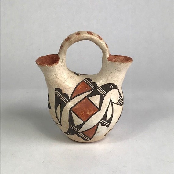 Acoma Pottery Wedding Vase Etsy