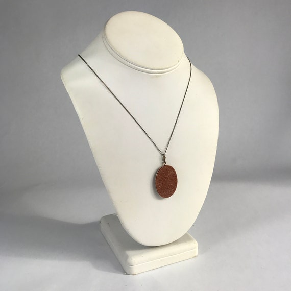 Edwardian Goldstone Necklace