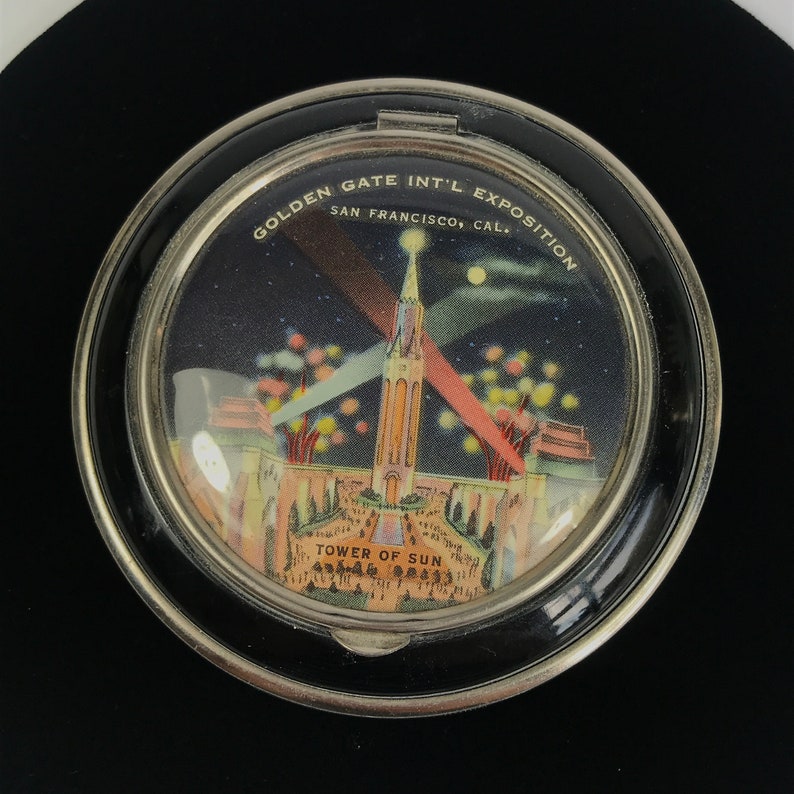 San Francisco International Exposition Powder Compact
