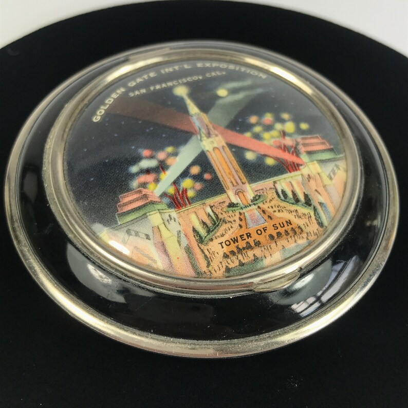 San Francisco International Exposition Powder Compact