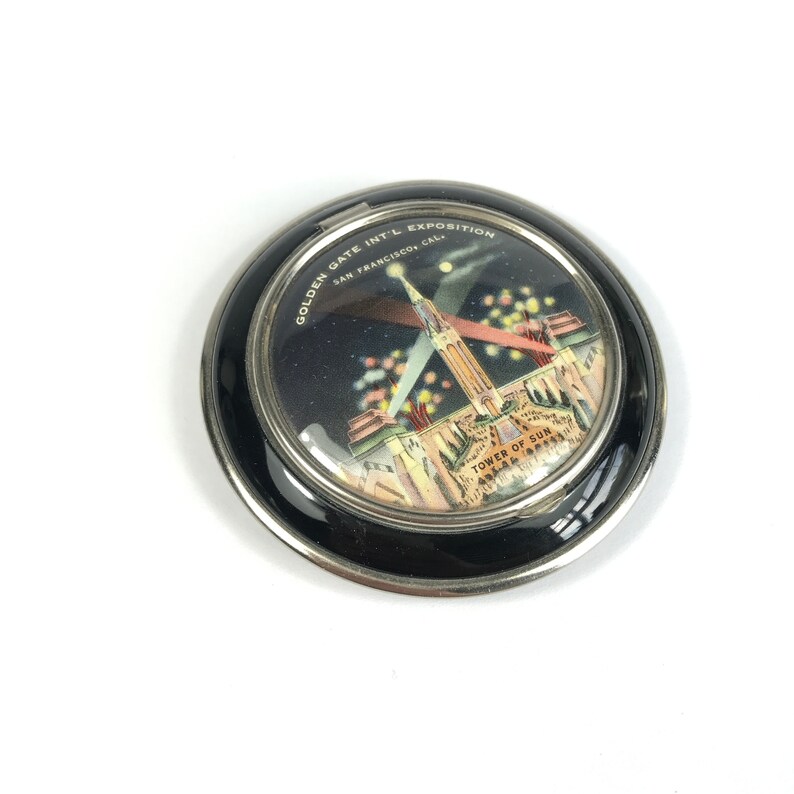 San Francisco International Exposition Powder Compact