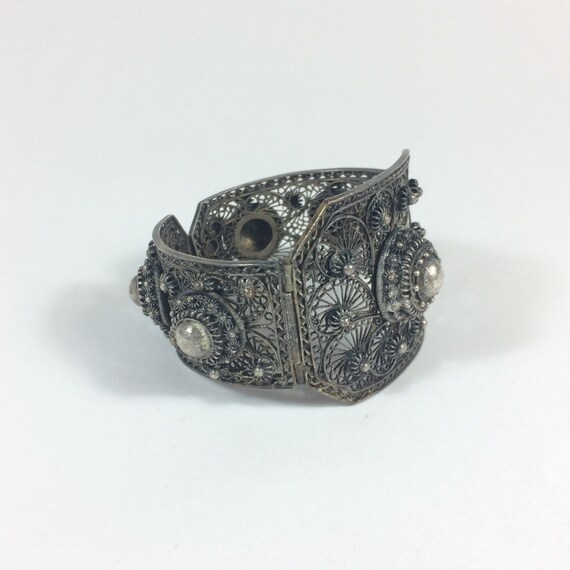 Chinese Filigree Cuff Bracelet - ca. 1920s