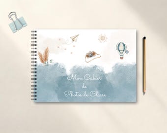 Class photo album • Kindergarten to high school • 16 class photos + bonus class photos • School keepsake • Fill-in school album • Gift for child/parent