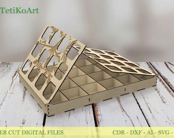Gingerbread House Advent Calendar Template – Laser Cut SVG Files