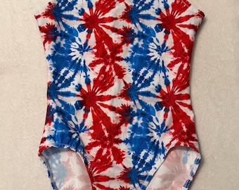 Leotardo patriótico del 4 de julio