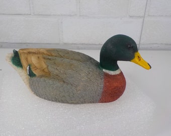 Resin Duck Figurine Etsy