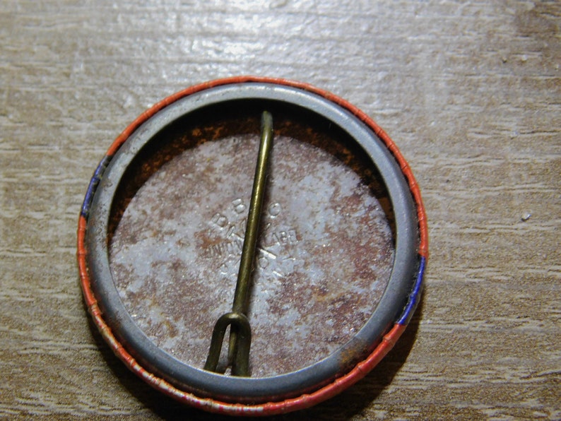 Vintage IB of TCW/&H of A Union Pinback Badge Button Number 541 AF of L DR18